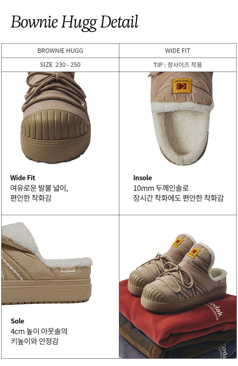 百貨款【WE ARE】韓國KODAK休閒棉拖K5462LSD93