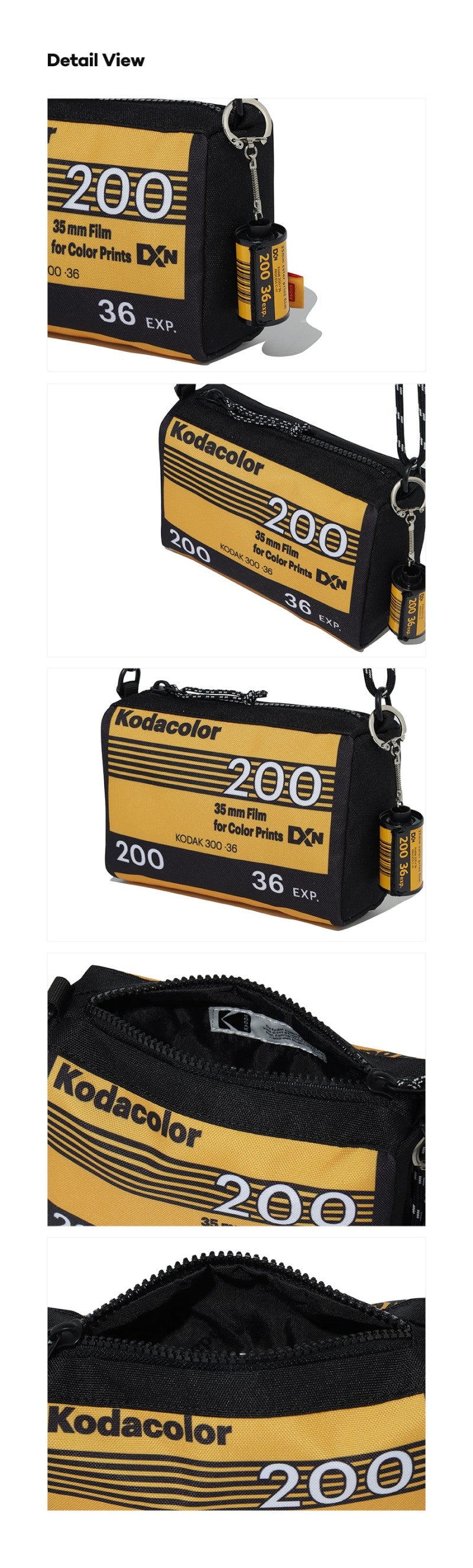 【WE ARE】韓國KODAK柯達單肩斜挎包K6143LBG03