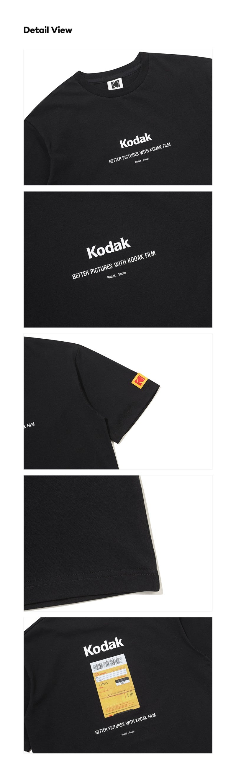【WE ARE】韓國KODAK柯達休閒的短袖T恤K6223XRS94