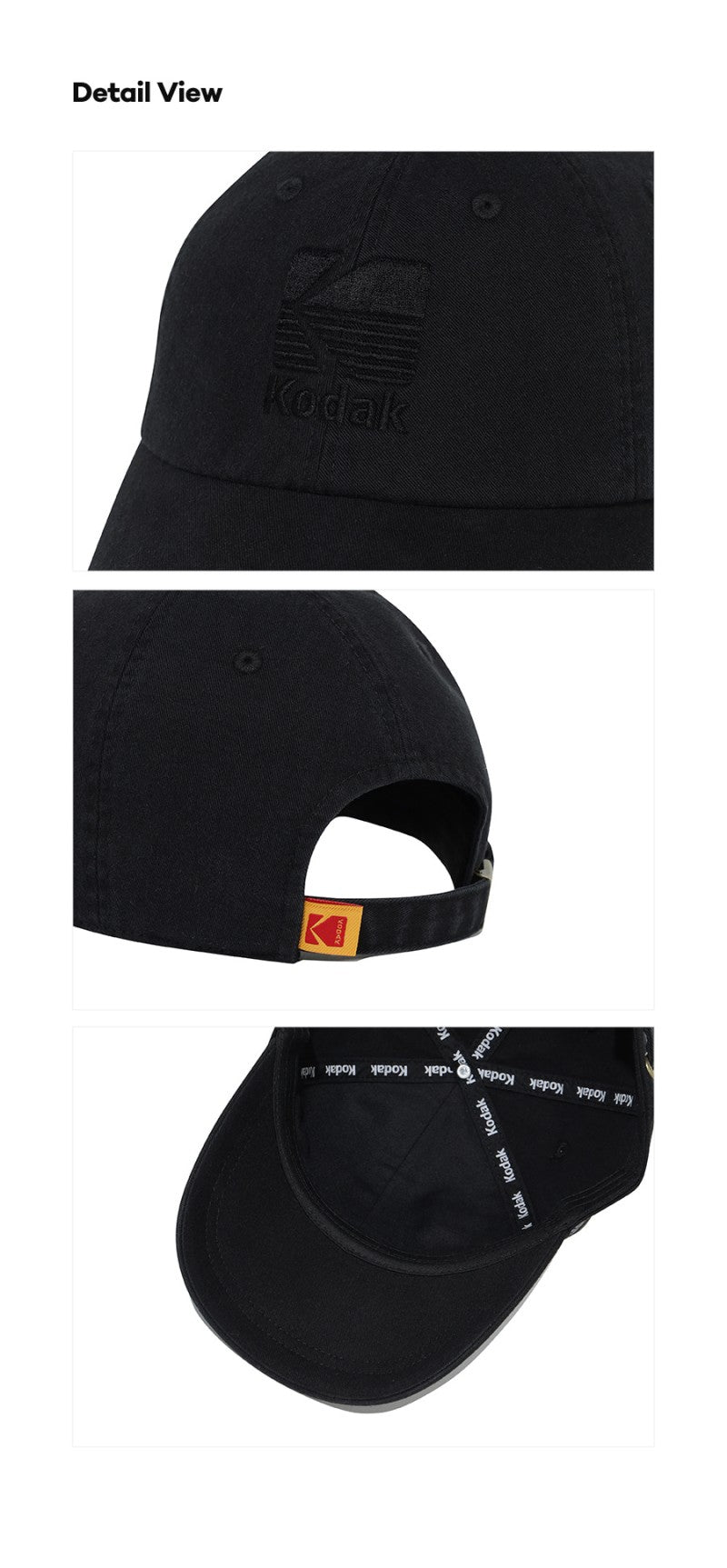 【WE ARE】韓國KODAK柯達休閒棒球帽K6143LCP13