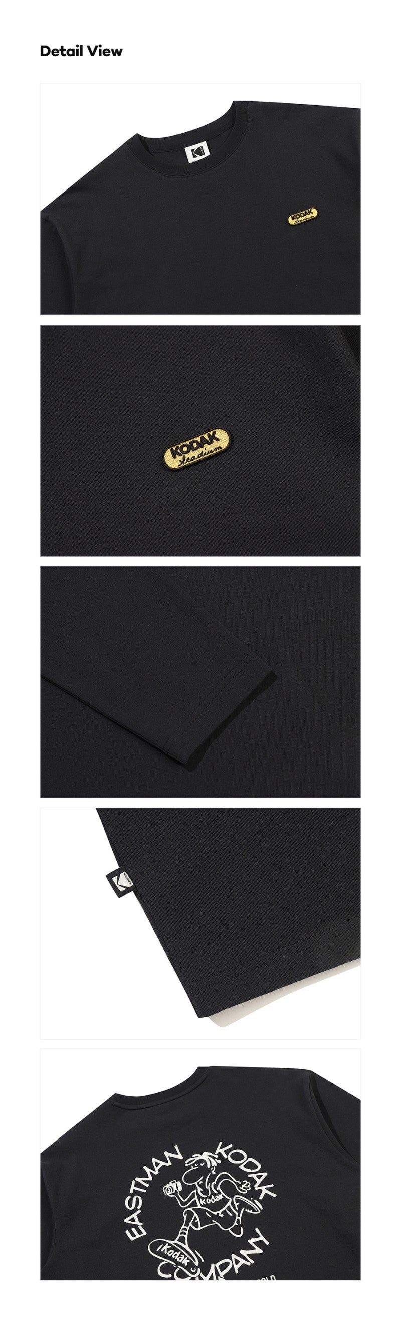 【WE ARE】韓國KODAK柯達休閒長袖T恤K6123LRL12