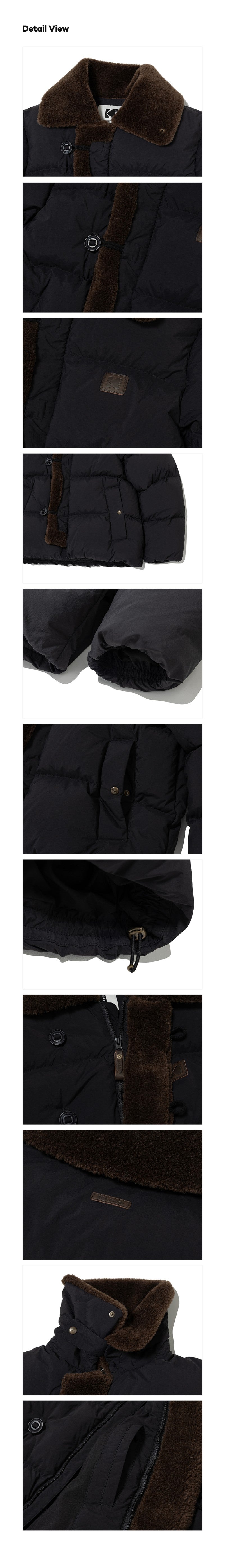 【WE ARE】韓國KODAK柯達皮革羽絨服外套K5423LDJ91