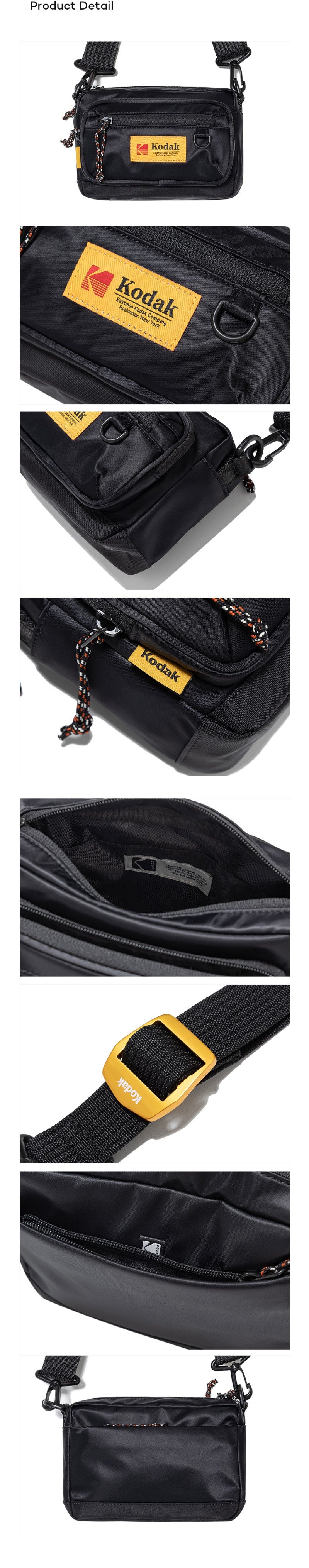 【WE ARE】韓國KODAK柯達休閒單肩斜挎包K6143LBG65