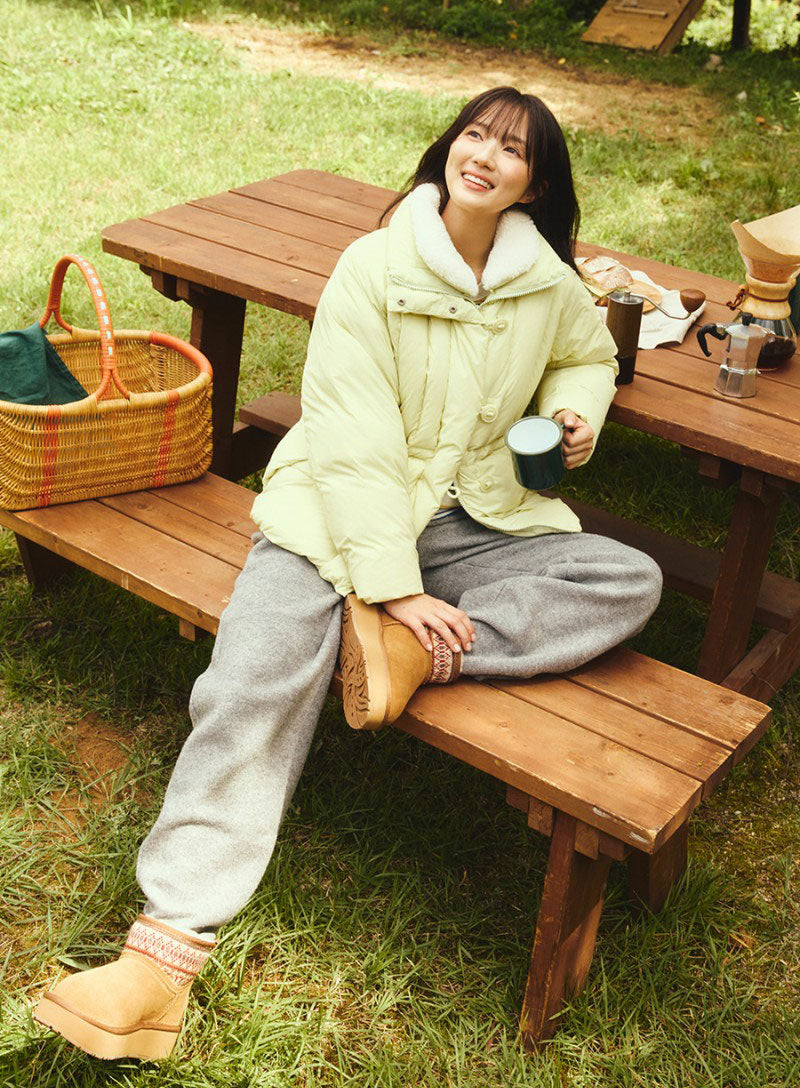 百貨款【WE ARE】韓國KODAK X EVERAU柯達休閒雪地靴K5463LCR91