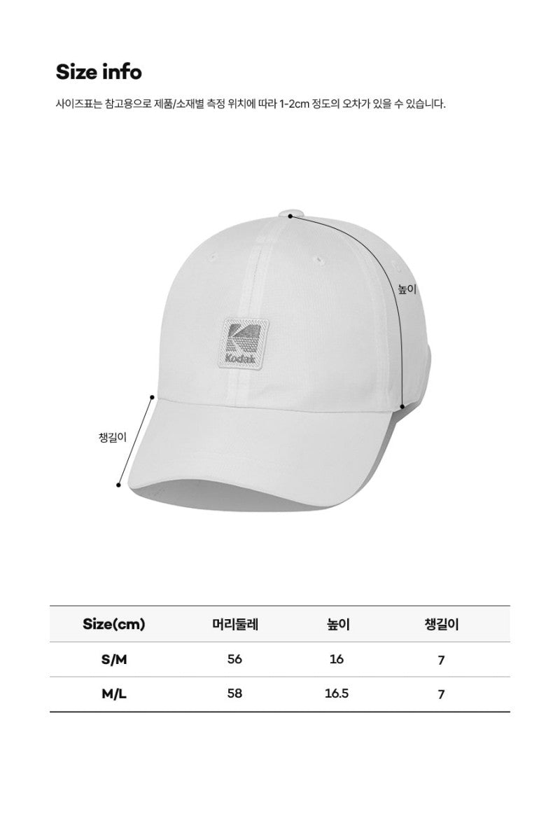 【WE ARE】韓國KODAK柯達休閒棒球帽K6243LCP32