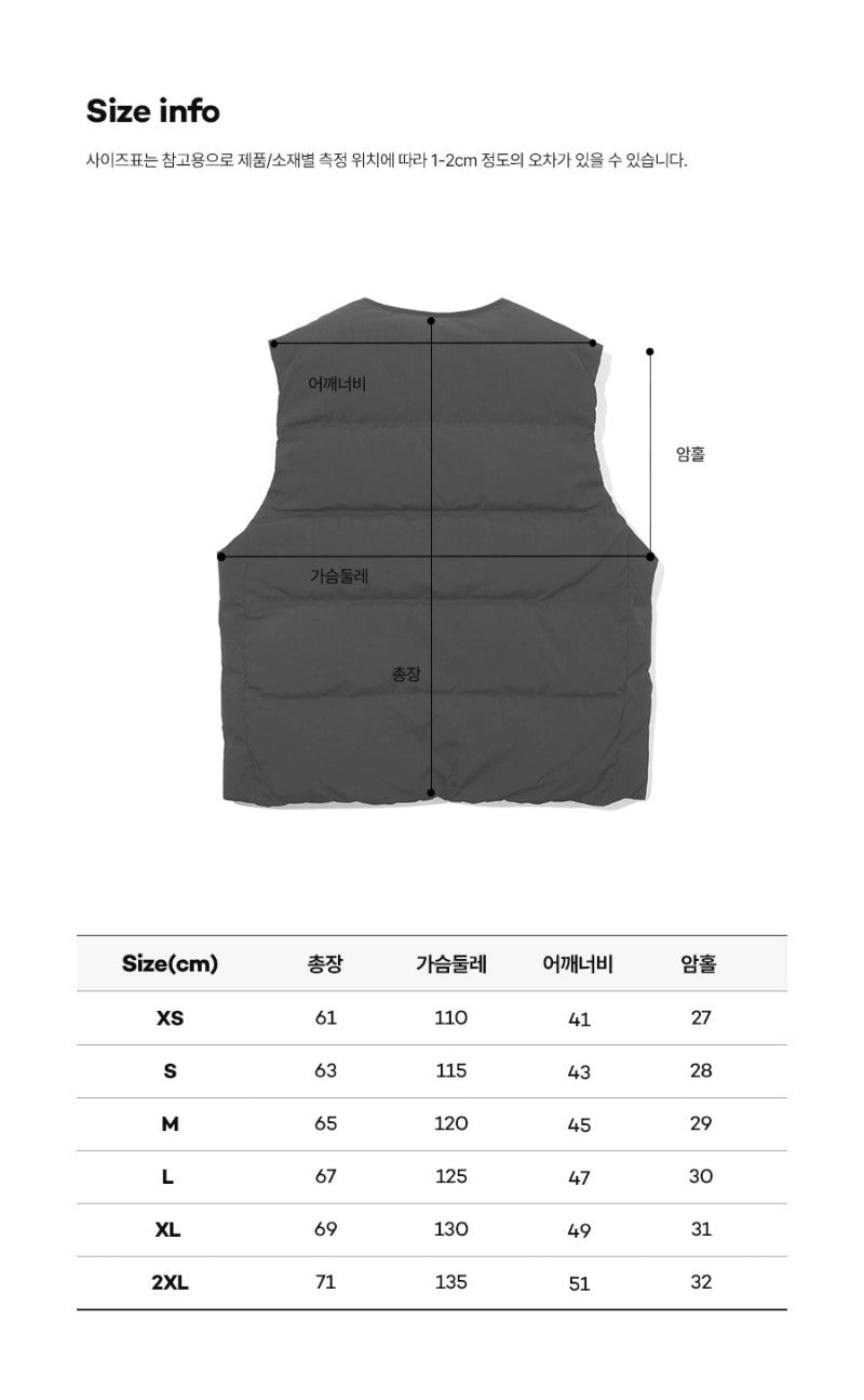 【WE ARE】韓國KODAK柯達 圓領鴨絨雙拉鏈背心 K5423EDV81