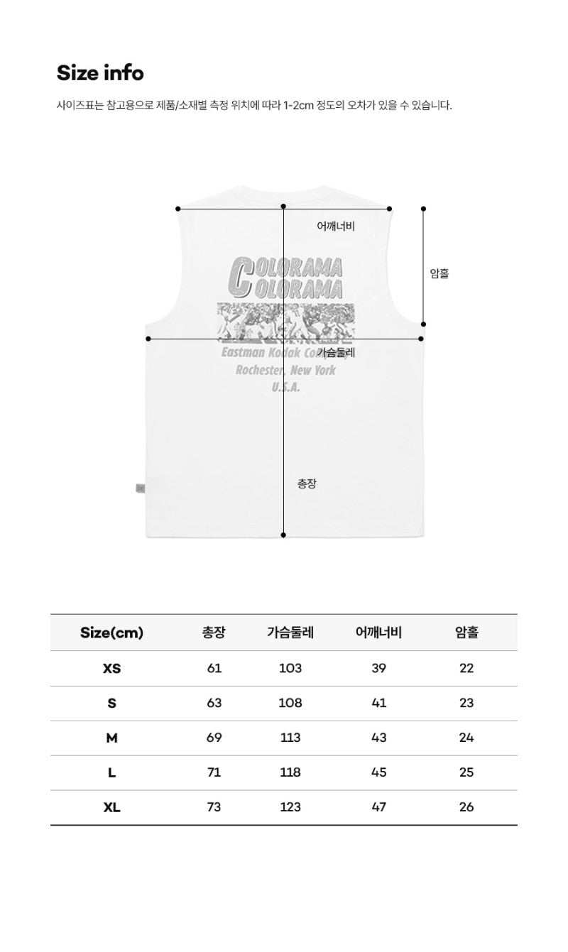 【WE ARE】韓國KODAK柯達休閒涼感背心 K6223RSL48