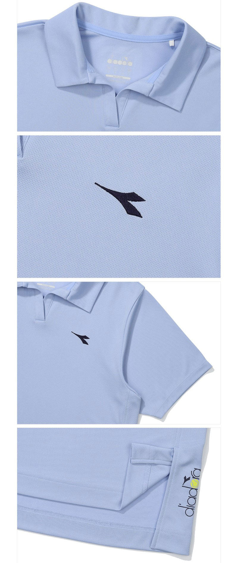 DIA折扣款【WE ARE】韓國Diadora休閒翻領T恤D5122TTS29