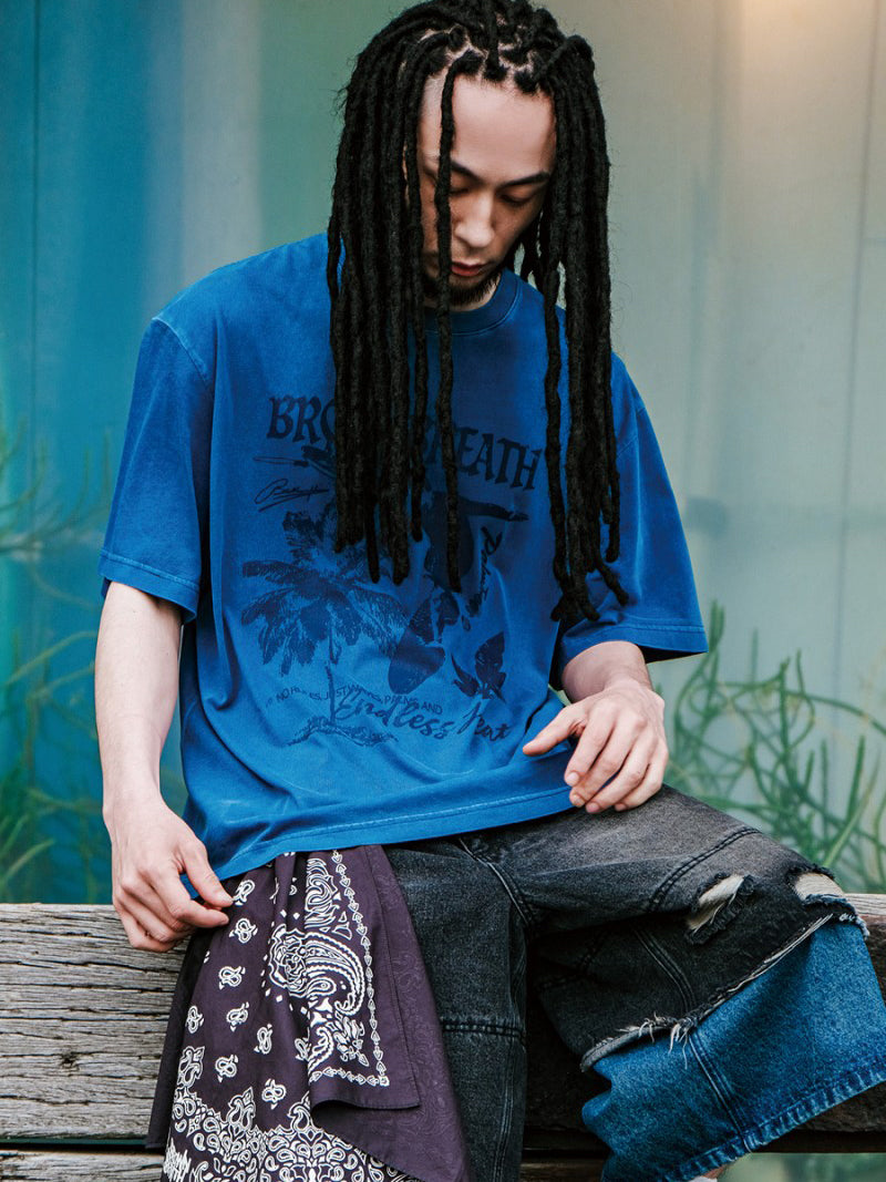 【WE ARE】韓國BROWNBREATH休閒短袖T恤BLMMST039