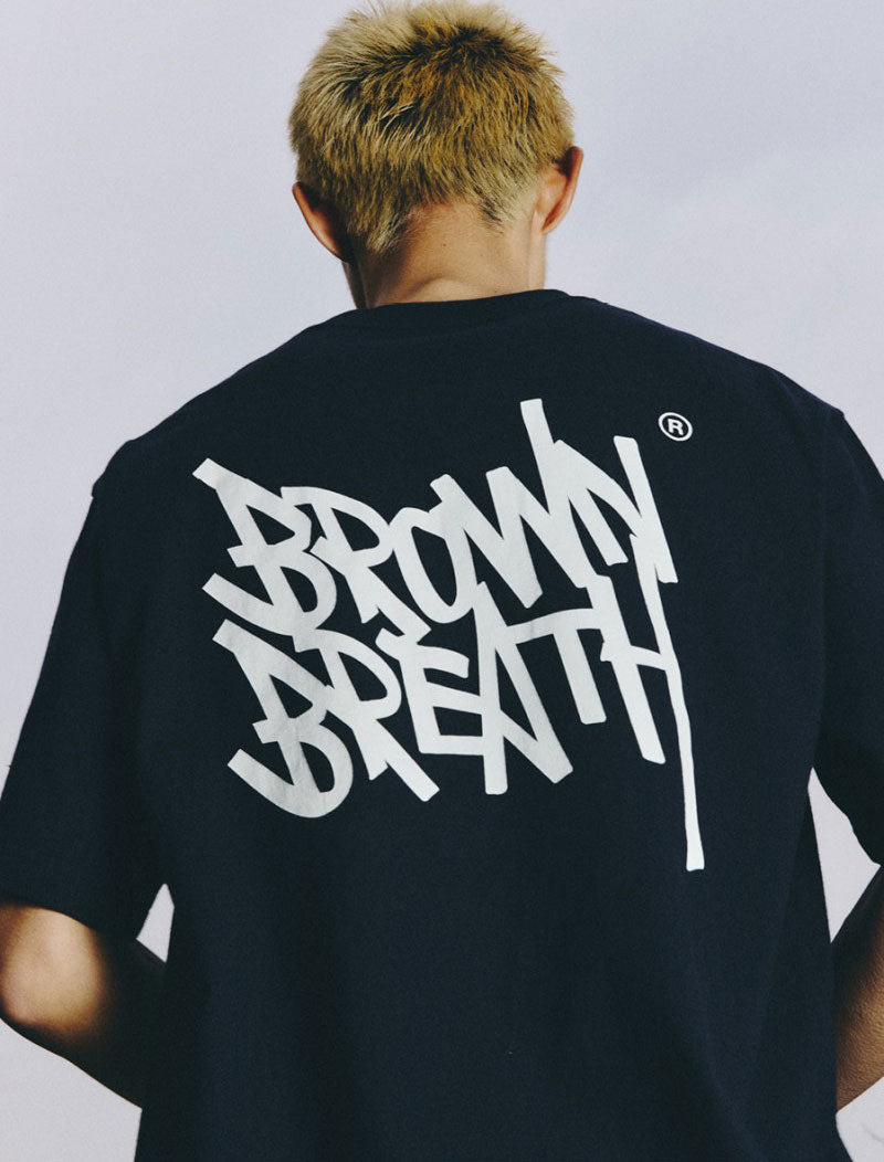 男款【WE ARE】韓國BROWNBREATH休閒短袖T恤BLMMSTB01