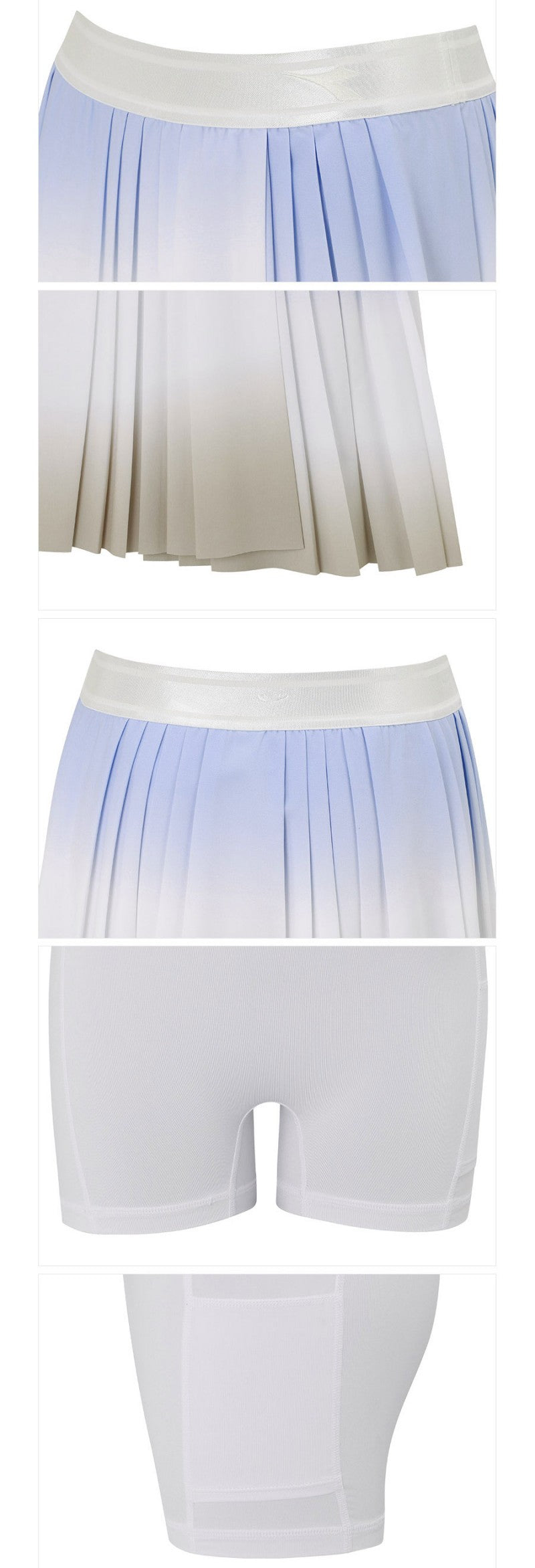 DIA折扣款 【WE ARE】韓國Diadora百褶短褲裙D5122TSK28