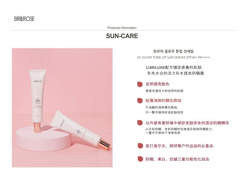 適合乾性皮膚【WE ARE】韓國BRILLROSE防曬霜SPF50+ PA++++
