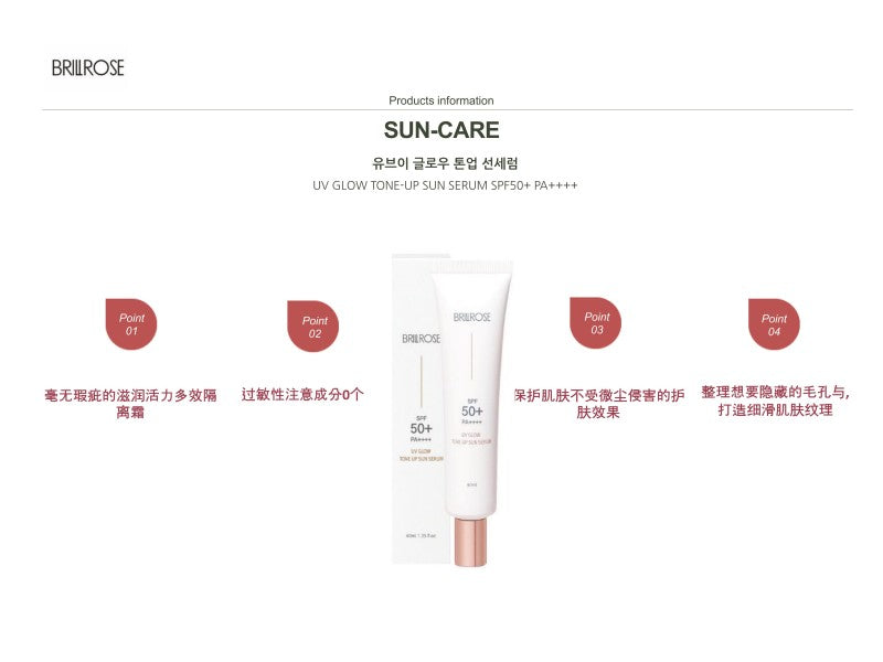 適合乾性皮膚【WE ARE】韓國BRILLROSE防曬霜SPF50+ PA++++