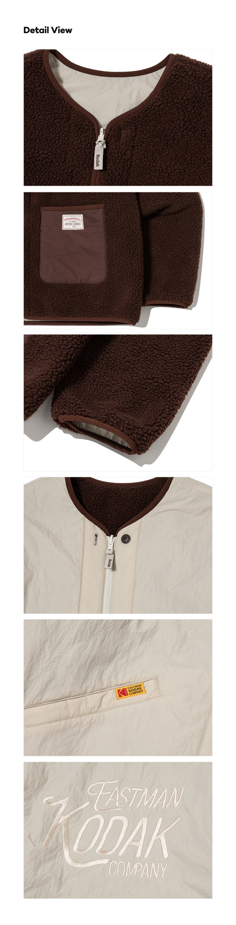 【WE ARE】韓國KODAK柯達休閒雙面外套K5323LFJ93