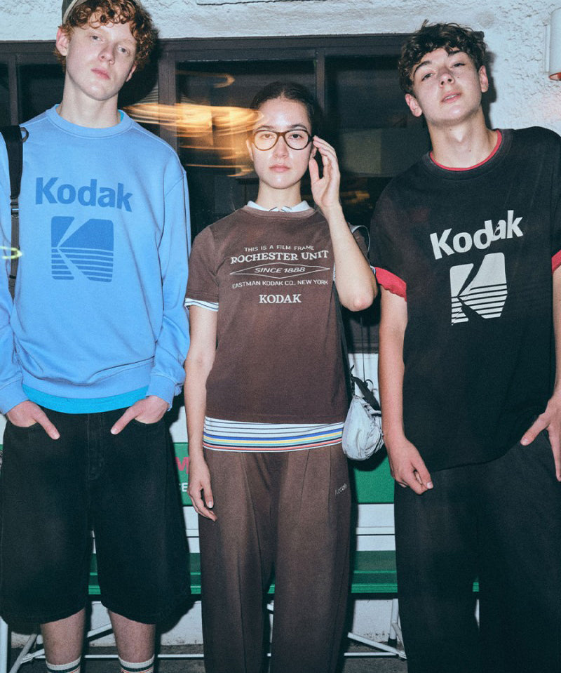 女款【WE ARE】韓國KODAK柯達休閒短袖T恤K6322LRSB1