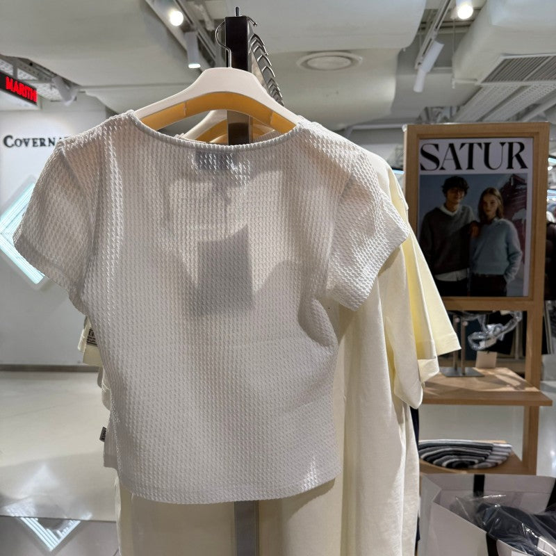 【WE ARE】韓國Satur短袖T恤SA262WTS18