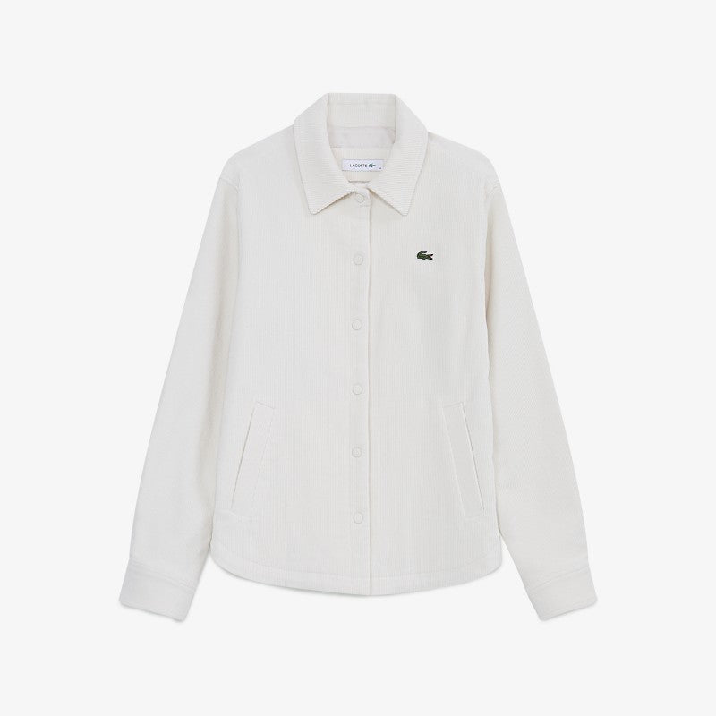 女款【WE ARE】韓國LACOSTE鱷魚休閒翻領外套CF112E55N