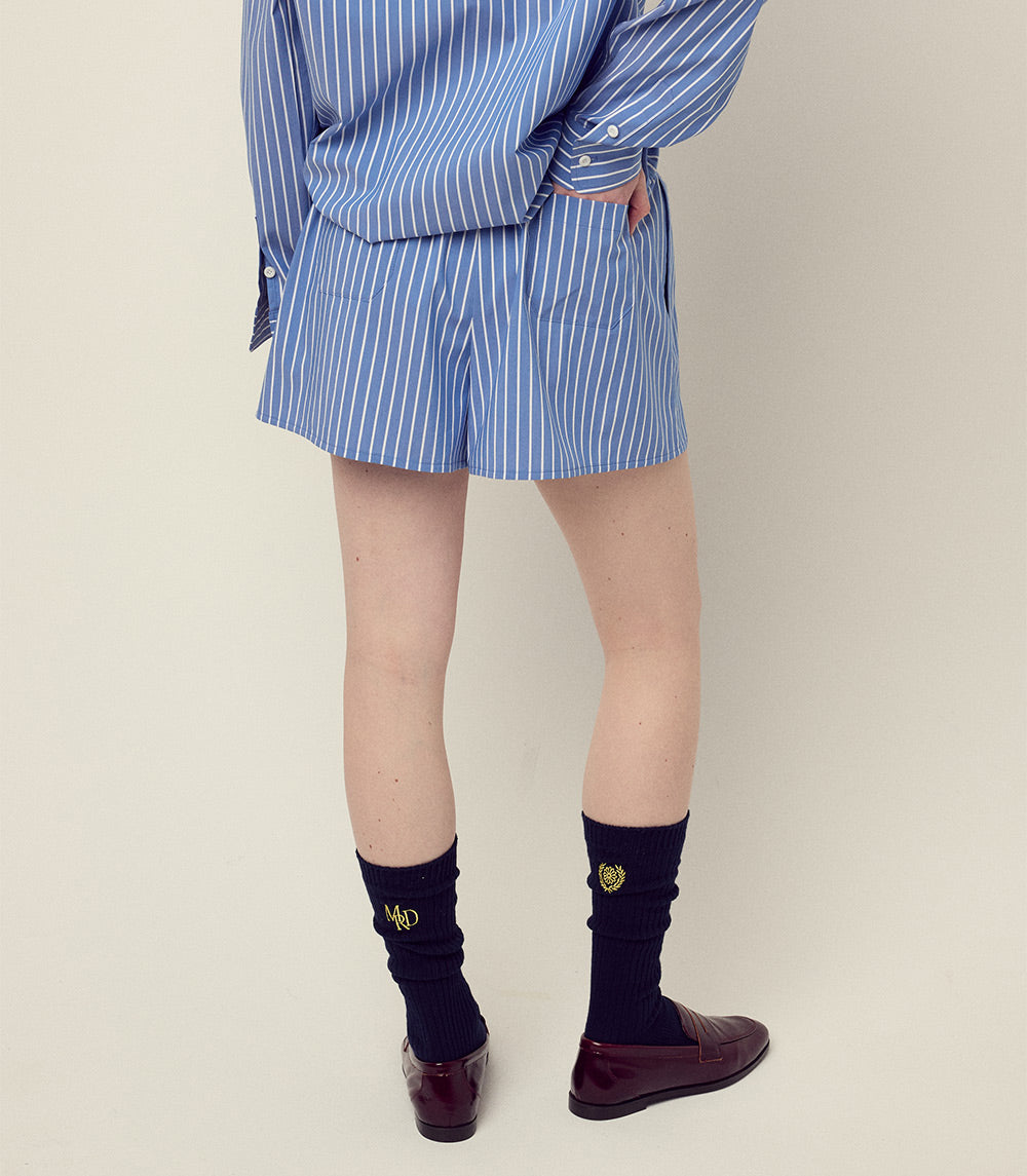 【Mardi Mercredi】COTTON SHORTS STRIPE 優惠至8/31」【WE ARE】🌼Mardi Mercredi COTTON SHORTS STRIPE