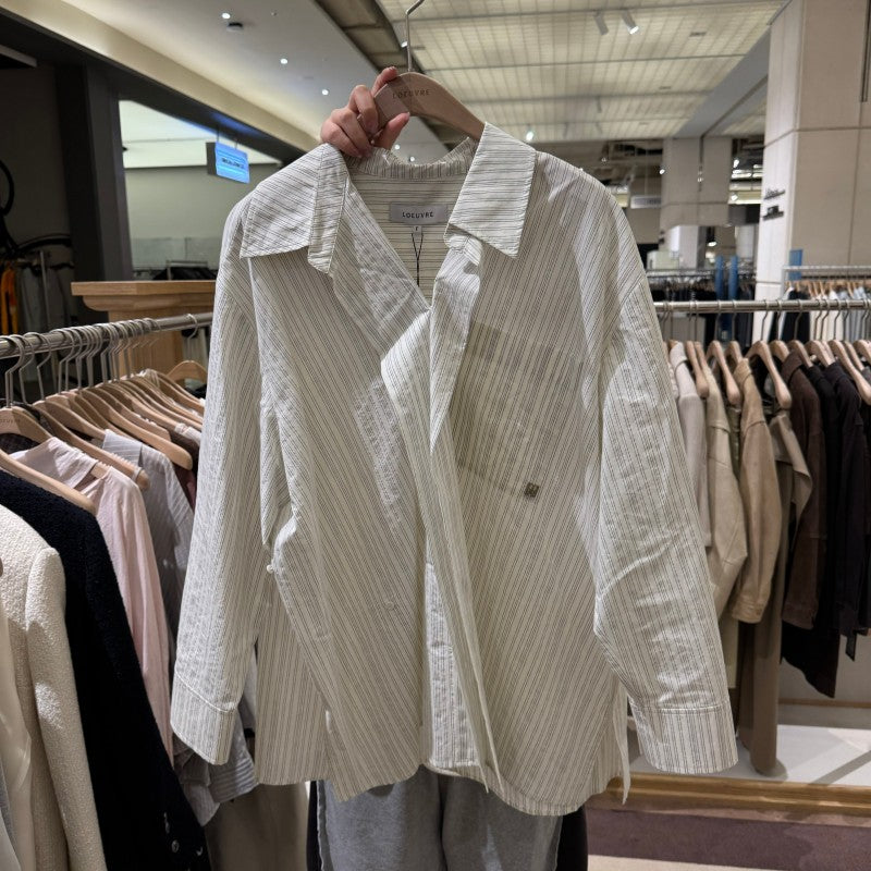 【WE ARE】韓國loeuvre休閒襯衫SW6SB6330