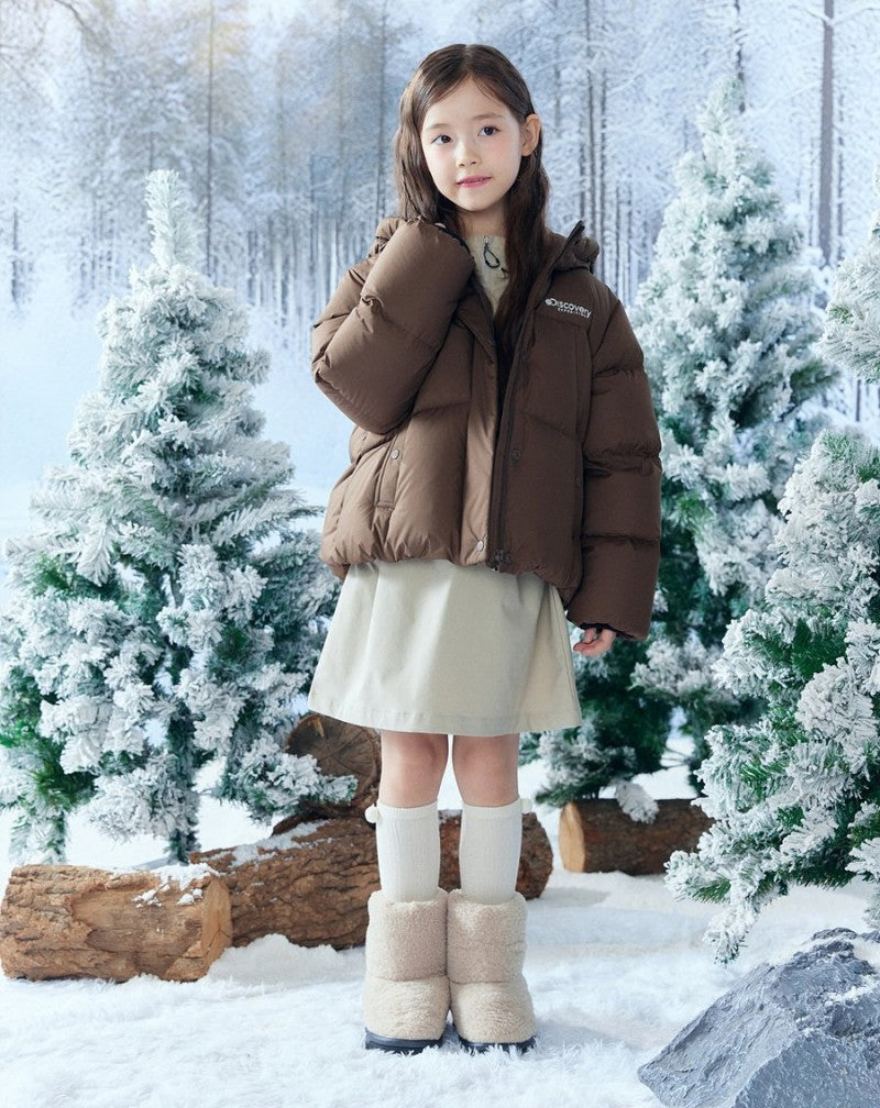 *Dis特價款* 兒童款（建議大一碼）【WE ARE】韓國Discovery毛絨短靴子DKSH6414N