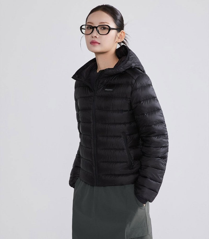 *Dis特價款* 女款【WE ARE】韓國Discovery連帽羽絨外套DWDJ7J056