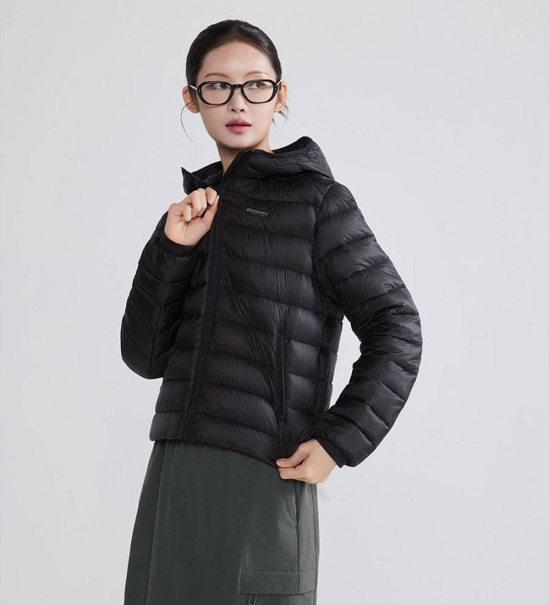 *Dis特價款* 女款【WE ARE】韓國Discovery連帽羽絨外套DWDJ7J056