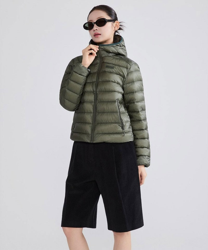 *Dis特價款* 女款【WE ARE】韓國Discovery連帽羽絨外套DWDJ7J056