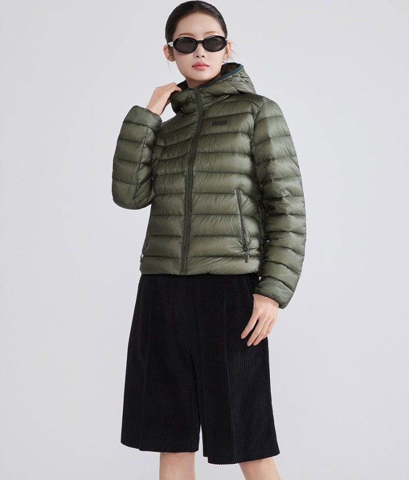 *Dis特價款* 女款【WE ARE】韓國Discovery連帽羽絨外套DWDJ7J056