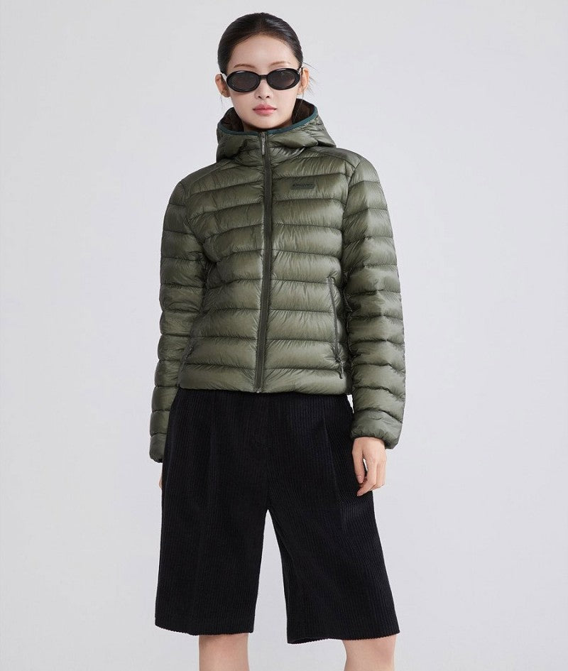 *Dis特價款* 女款【WE ARE】韓國Discovery連帽羽絨外套DWDJ7J056