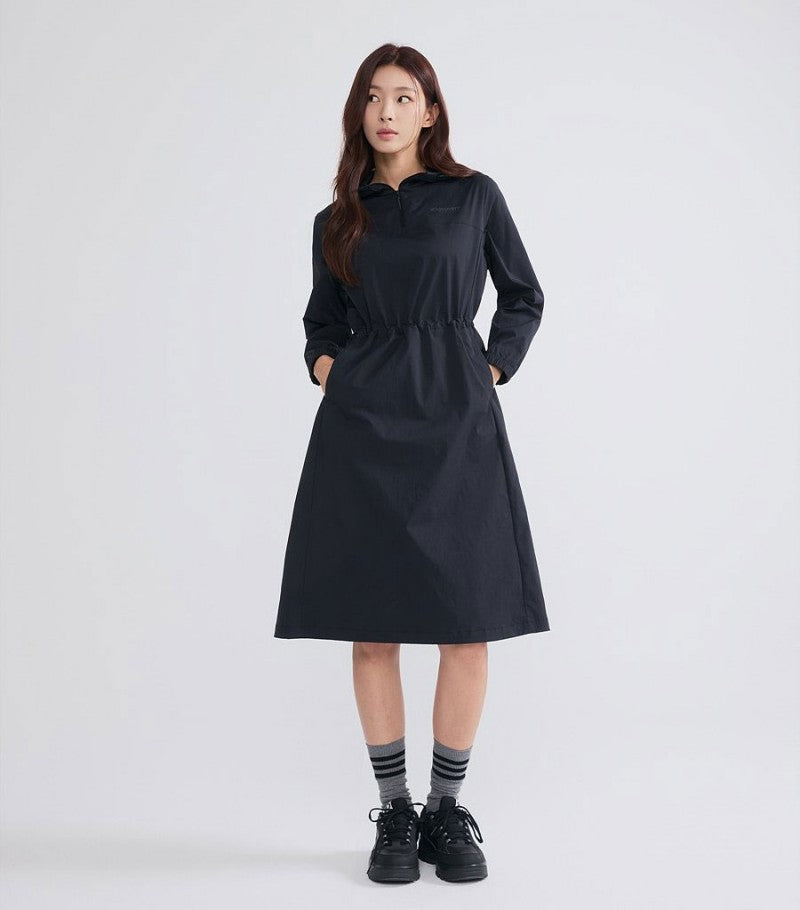 *Dis特價款* 女款【WE ARE】韓國Discovery連帽風衣連衣裙DWOP41054