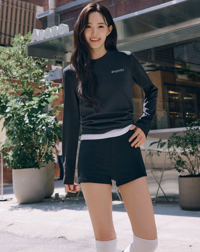 *Dis特價款* 女款【WE ARE】韓國Discovery長袖T恤DWRL34054