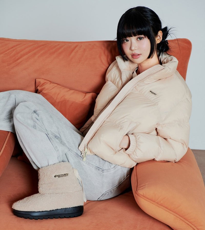 *Dis特價款*（建議大一碼）【WE ARE】韓國Discovery毛絨短靴子DXSH6414N