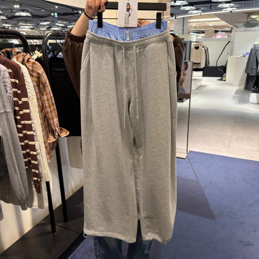 【WE ARE】韓國CITYBREEZE假兩件棉褲 CTI1PT04