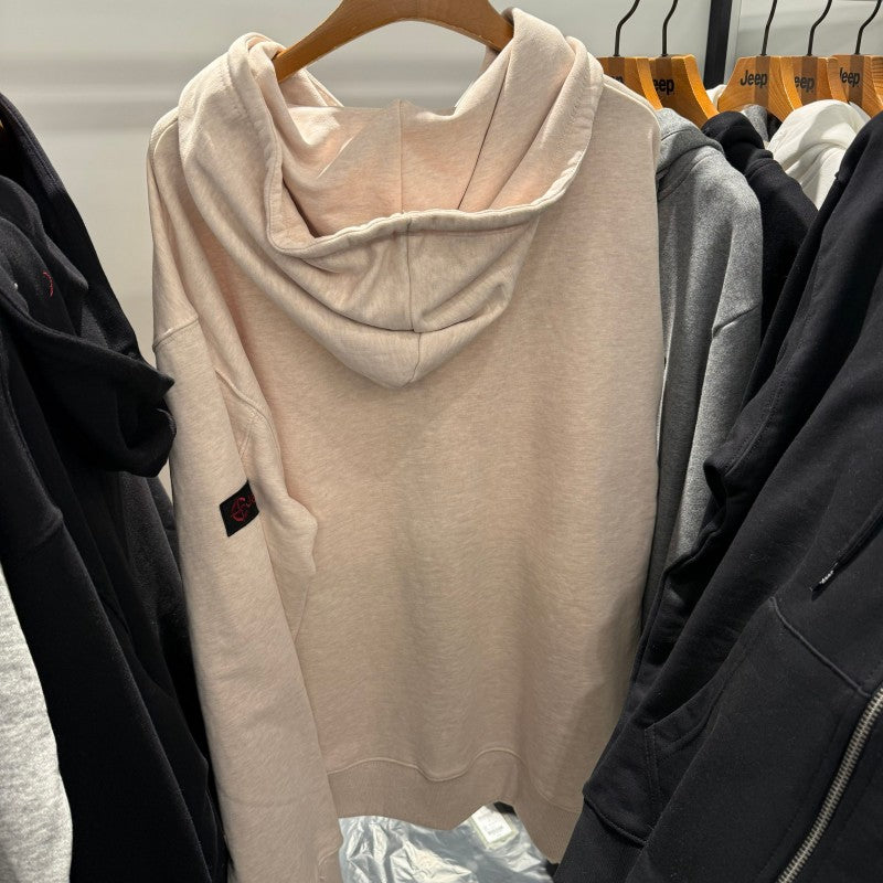 中性版【WE ARE】韓國JEEP臂章logo雙拉鏈連帽外套 JR5TZU051