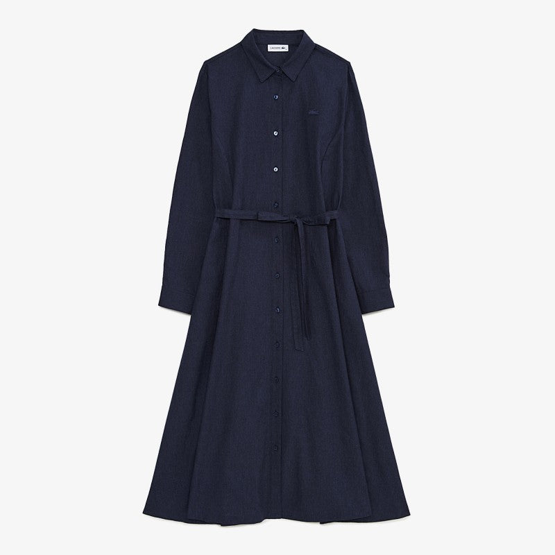 女款【WE ARE】韓國LACOSTE鱷魚係腰連衣裙EF996E55N