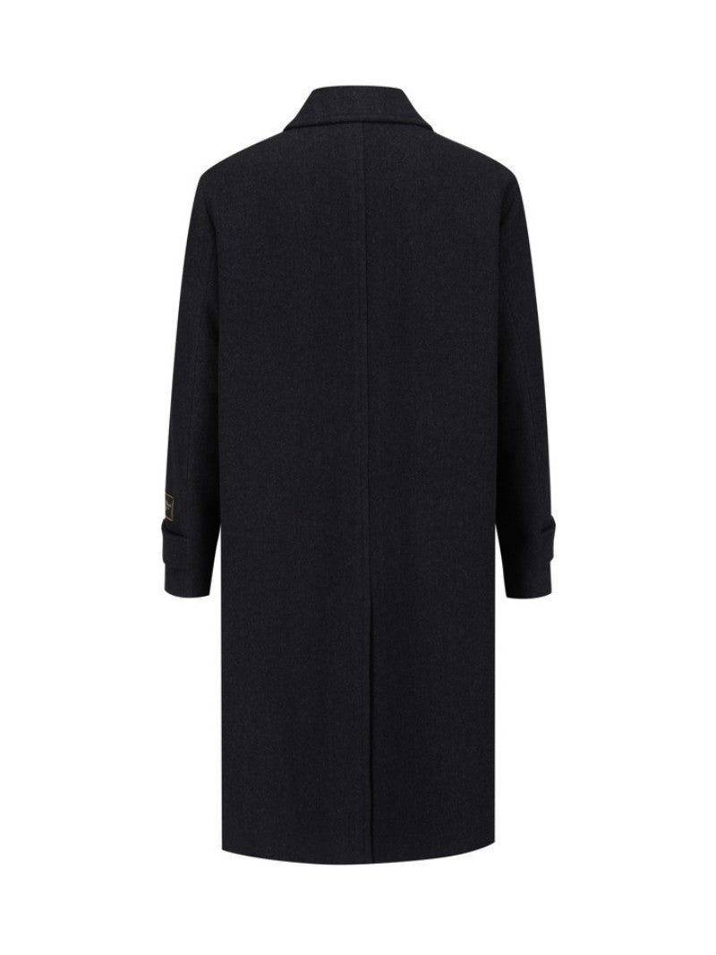 崔宇植同款【WE ARE】韓國M計畫男款羊毛混紡過膝大衣EPF4CC1404