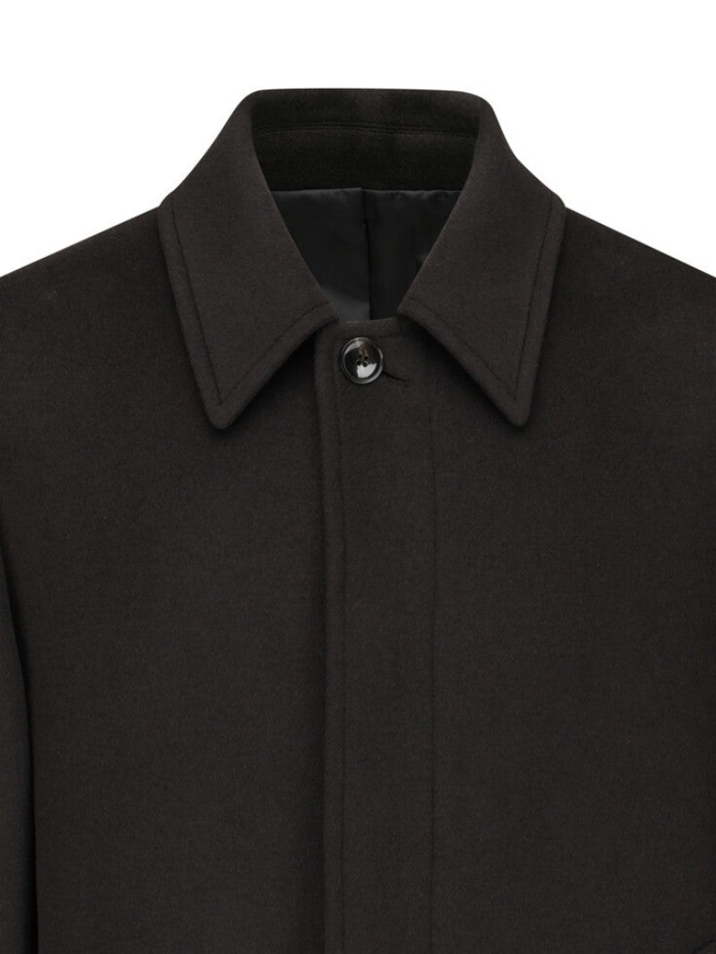 崔宇植同款【WE ARE】韓國M計畫男款羊毛混紡過膝大衣EPF4CC1404