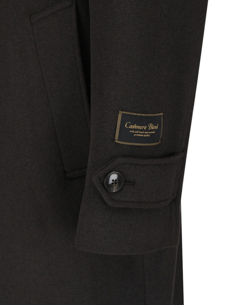 崔宇植同款【WE ARE】韓國M計畫男款羊毛混紡過膝大衣EPF4CC1404