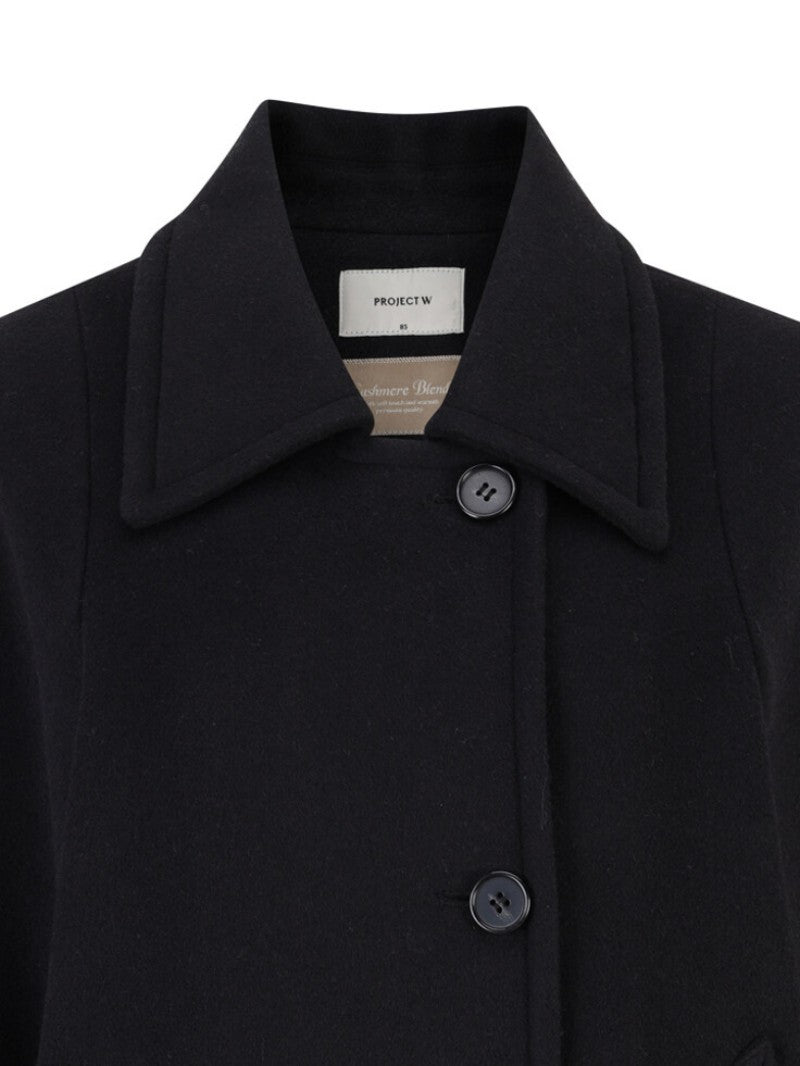 夏英同款【WE ARE】韓國M計畫羊毛混紡大衣EPF4CC2401