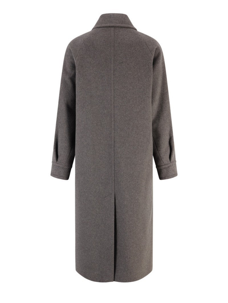 夏英同款【WE ARE】韓國M計畫羊毛混紡大衣EPF4CC2401