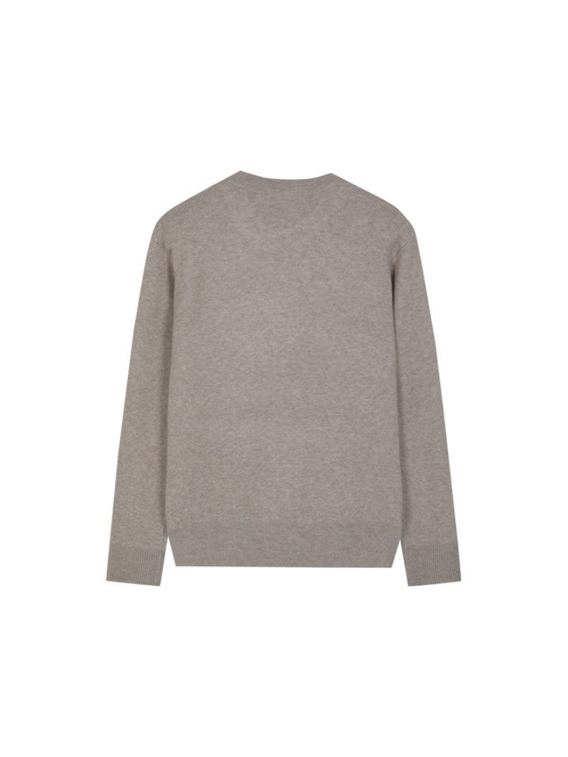 女款【WE ARE】韓國M計畫圓領萌寵字母毛衣EPF4ER2400