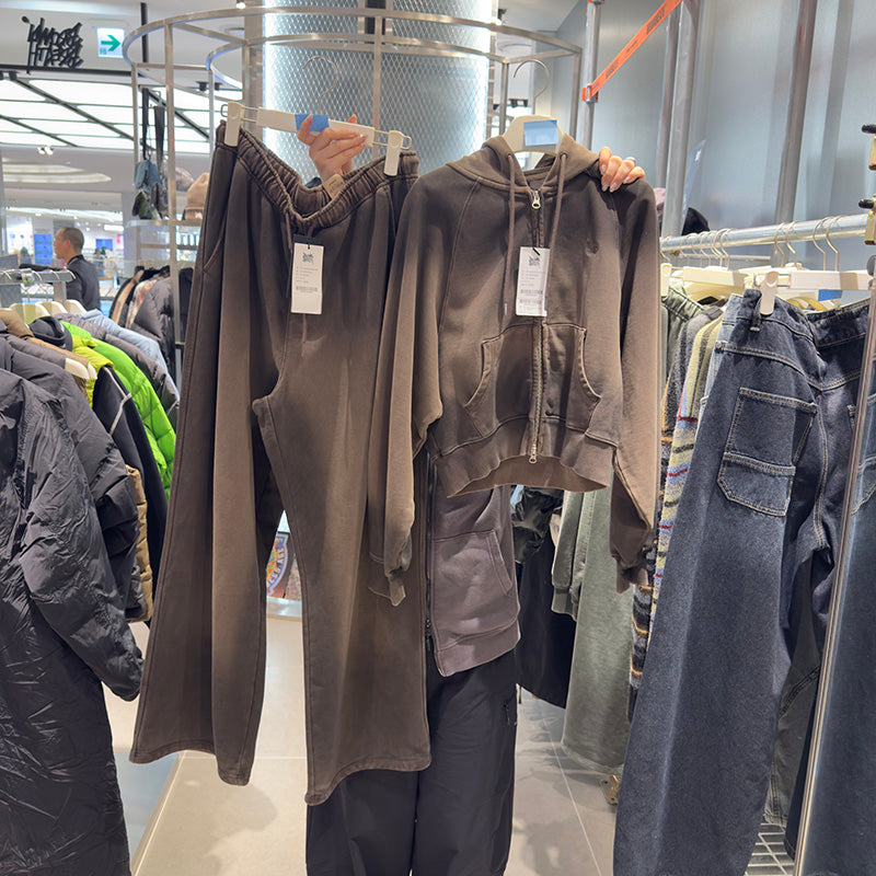 【WE ARE】韓國BROWNBREATH休閒褲BKFWPLB03連帽外套BKFWHZB02套裝