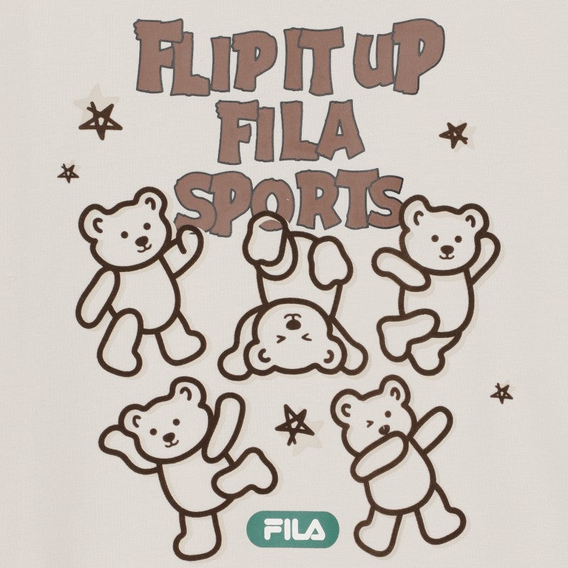 【WE ARE】韓國FILA KIDS休閒衛衣+衛褲套裝FK253FS07X004