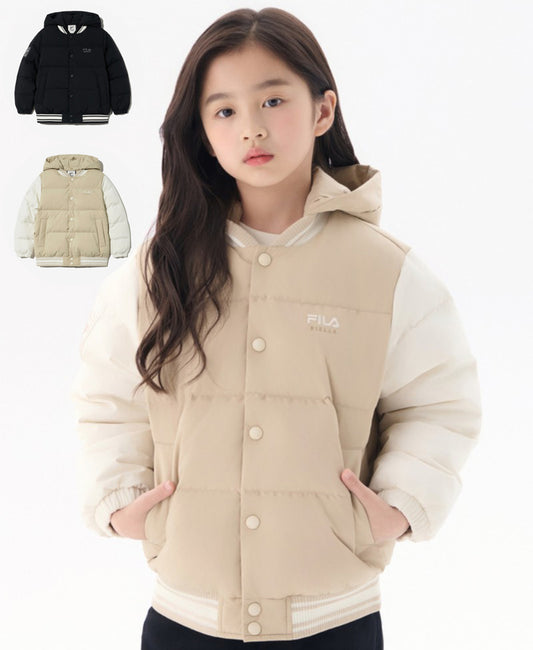 【WE ARE】韓國FILA KIDS休閒鴨絨羽絨服外套FK2DJG4401X