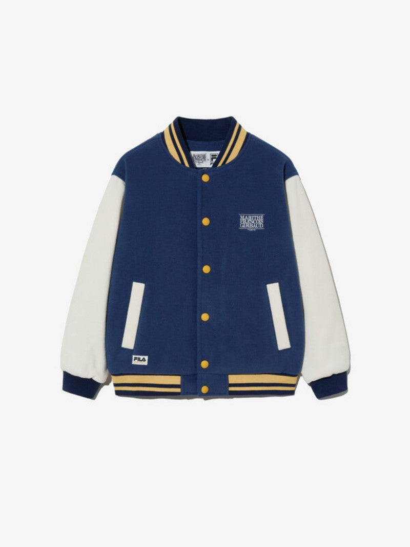 【WE ARE】韓國FILA KIDS休閒MFG聯名撞色棒球外套FK2JKG4M01X