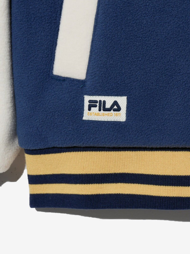【WE ARE】韓國FILA KIDS休閒MFG聯名撞色棒球外套FK2JKG4M01X