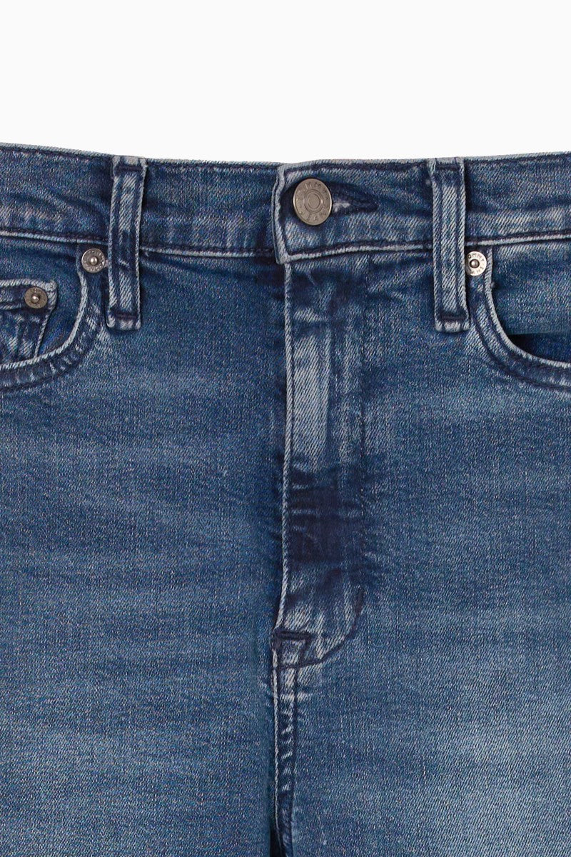 女款【WE ARE】韓國TOMMY JEANS 刷色微喇叭牛仔褲T32F6NEF10TWT1