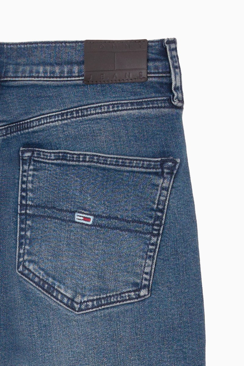 女款【WE ARE】韓國TOMMY JEANS 刷色微喇叭牛仔褲T32F6NEF10TWT1