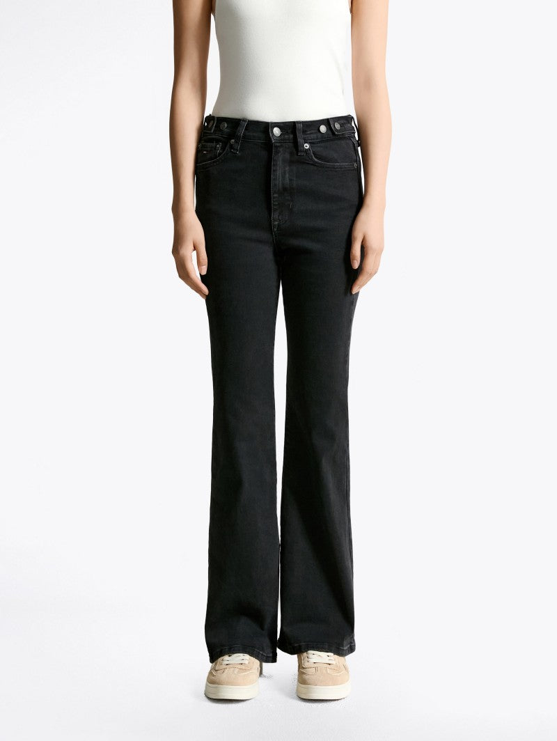 女款【WE ARE】韓國TOMMY JEANS 微喇叭牛仔褲 T32F6NEF13TWT1