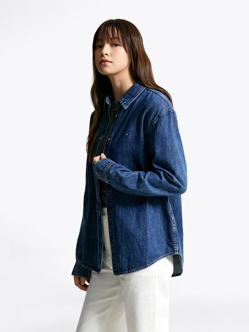 男女同款【WE ARE】韓國TOMMY JEANS襯衫T32F6WSH10TML1